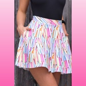 🖤 Blackmilk M Chalky Pocket Skater Skirt 🖤